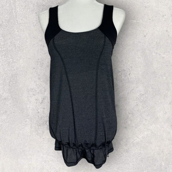 Lululemon Run For‎ Your Life Tank Womens Size 6 Built In Bra Yoga Activewear Top - Picture 10 of 13